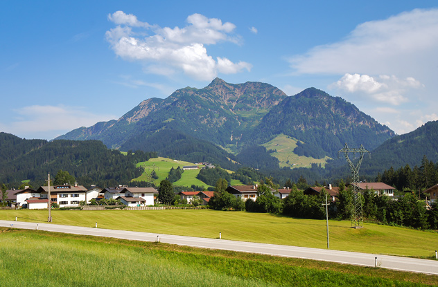 Wandern zum Spielberg in Fieberbrunn