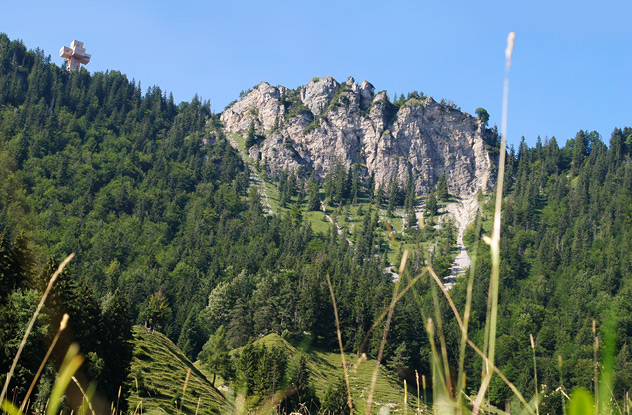 Wandern zur Buchensteinwand